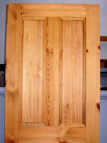 pitch pine door